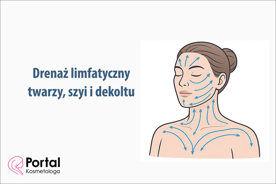 Drenaż limfatyczny twarzy, szyi i dekoltu