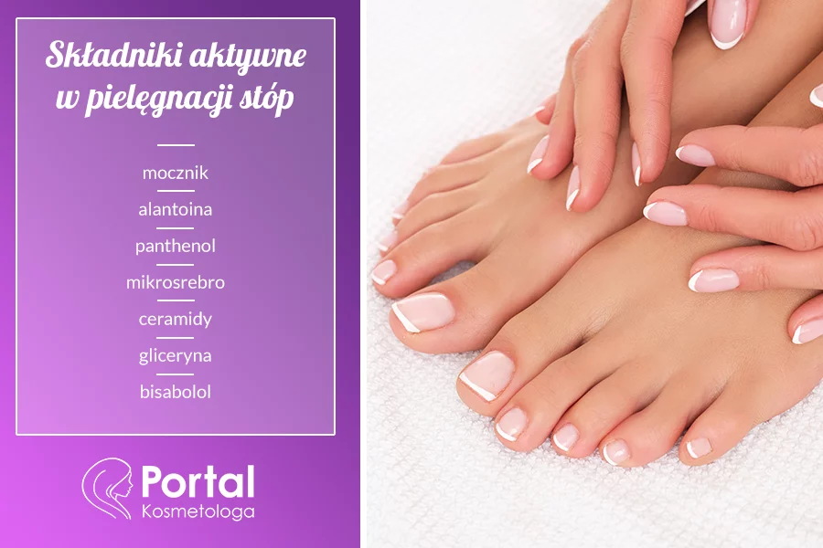 Składniki aktywne w pielęgnacji stóp Składniki aktywne w pielęgnacji stóp