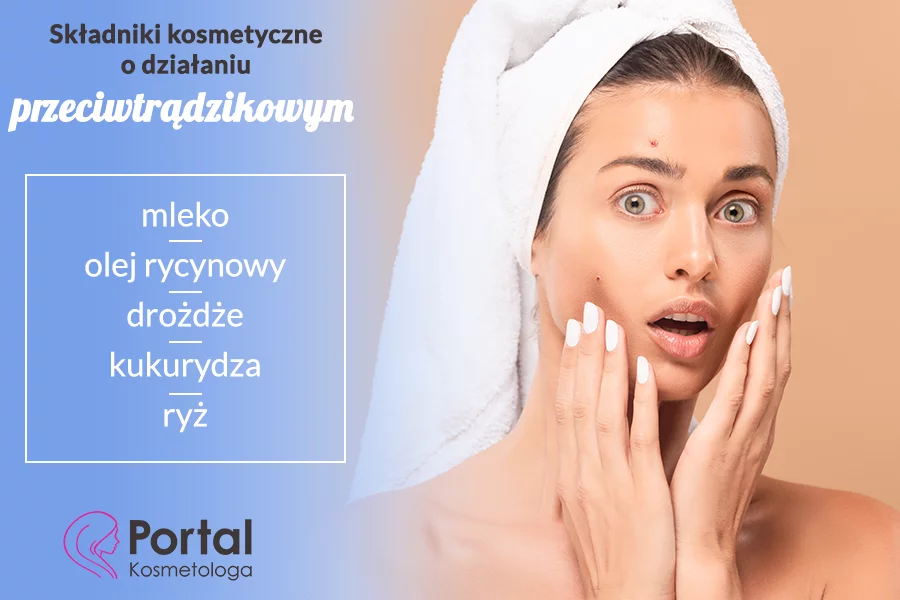 Składniki kosmetyczne o działaniu przeciwtrądzikowym Składniki kosmetyczne o działaniu przeciwtrądzikowym
