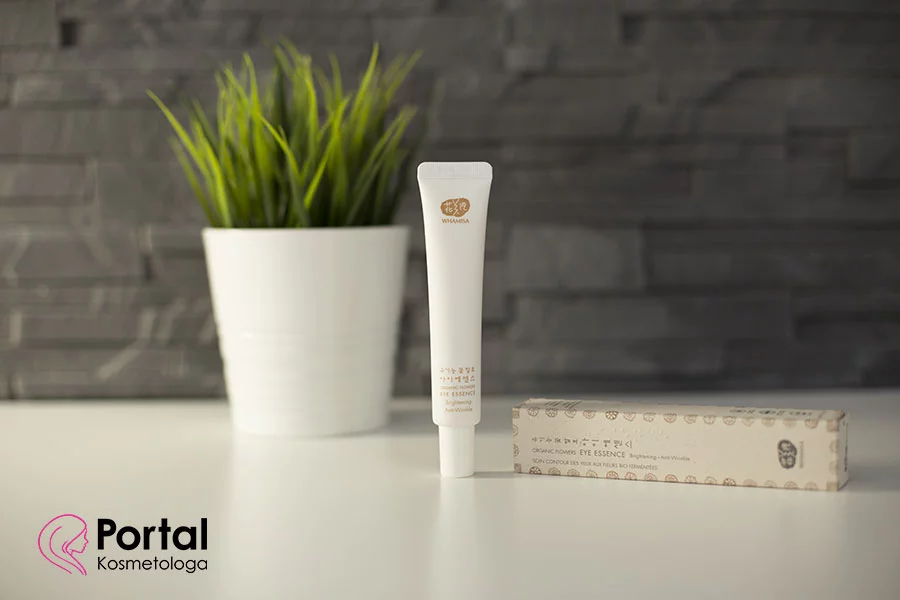 Przeciwzmarszczkowa esencja rozjaśniająca pod oczy Organic Flowers Eye Essence Brightening Anti-Wrinkle