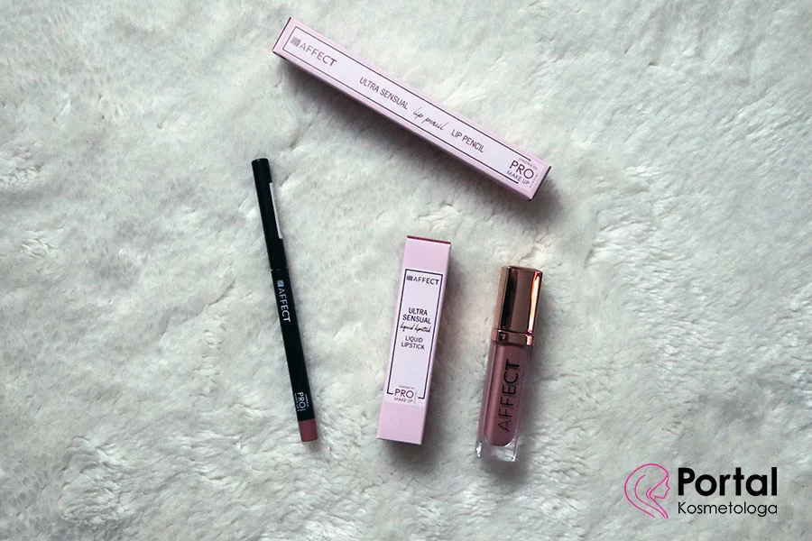 Kredka do ust i pomadka w płynie marki AFFECT