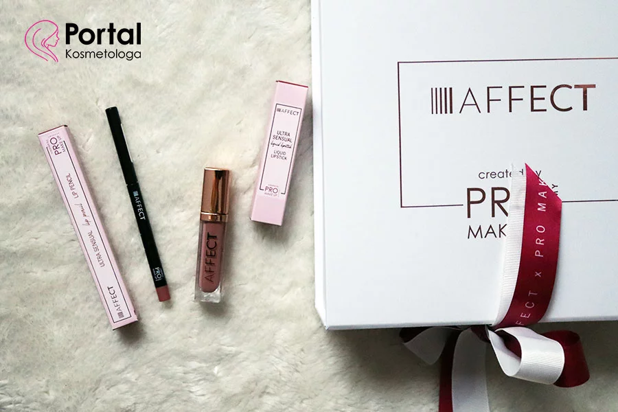 Kredka do ust i pomadka w płynie marki AFFECT