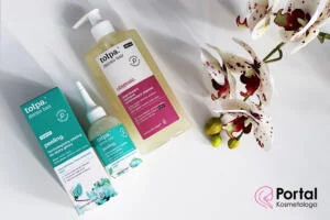 Pielęgnacja włosów kosmetykami tołpa