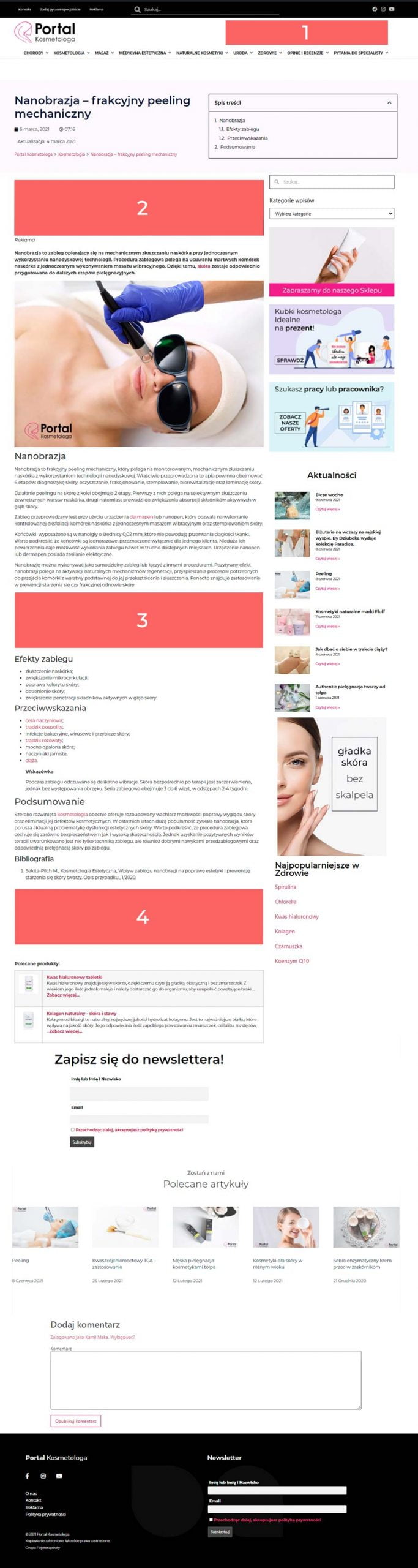 Banery Portal Kosmetologa