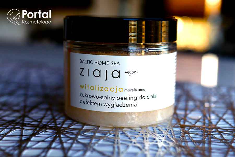 Baltic Home Spa witalizacja, cukrowo-solny peeling do ciała od Ziaja