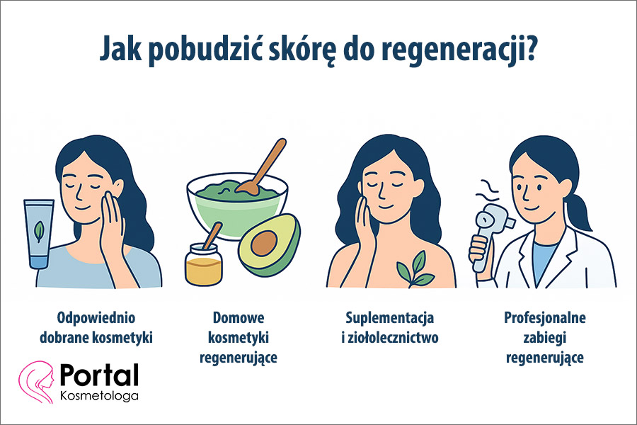 Jak pobudzić skórę do regeneracji?