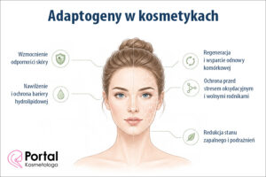 Adaptogeny w kosmetykach
