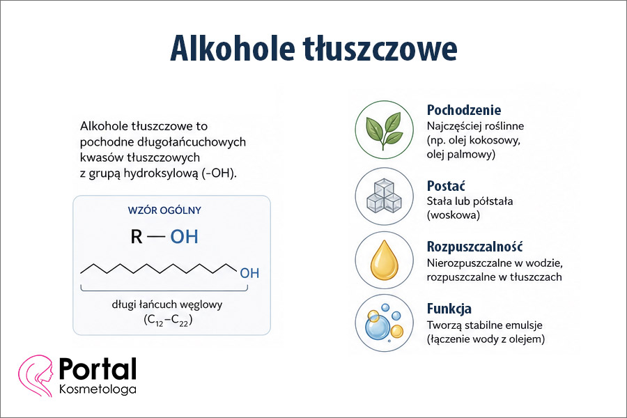 Alkohole tłuszczowe