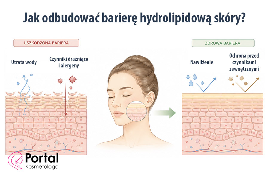 Jak odbudować barierę hydrolipidową skóry?