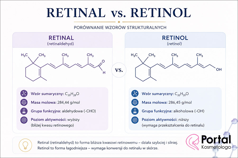 Retinal vs. retinol