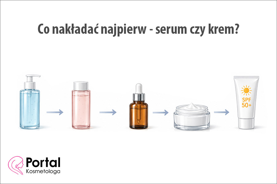 Co nakładać najpierw - serum czy krem?