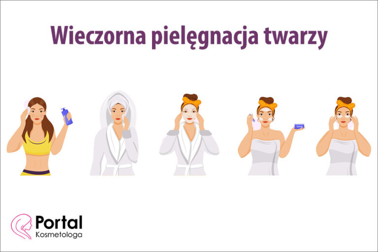 Wieczorna pielęgnacja twarzy